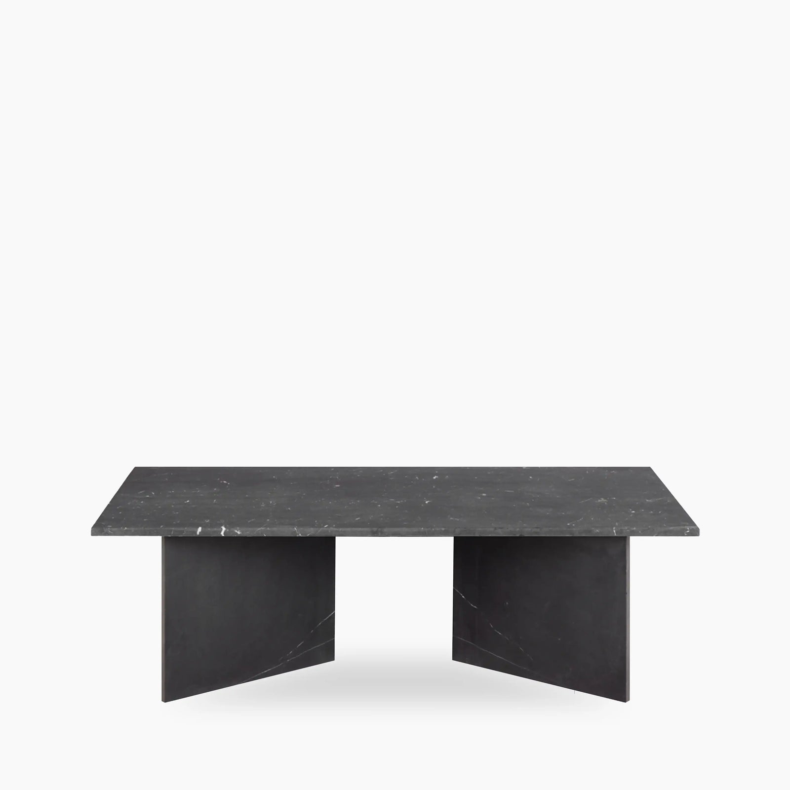 Vega Rectangle Coffee Table | Onyx Black Marble