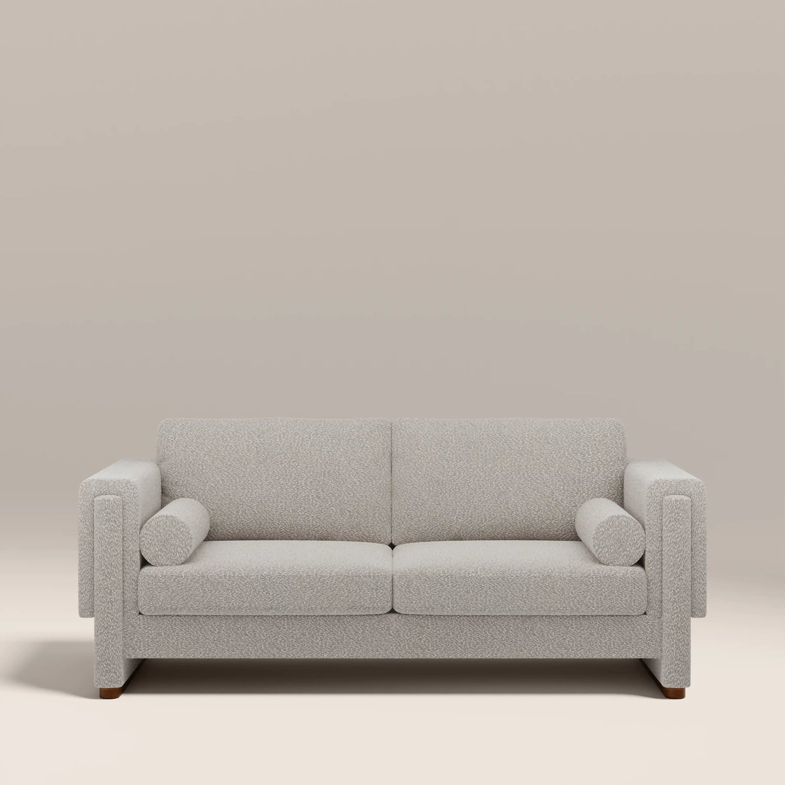 Ava 3 Seater Sofa | Speckled Stone Sustainable Boucle