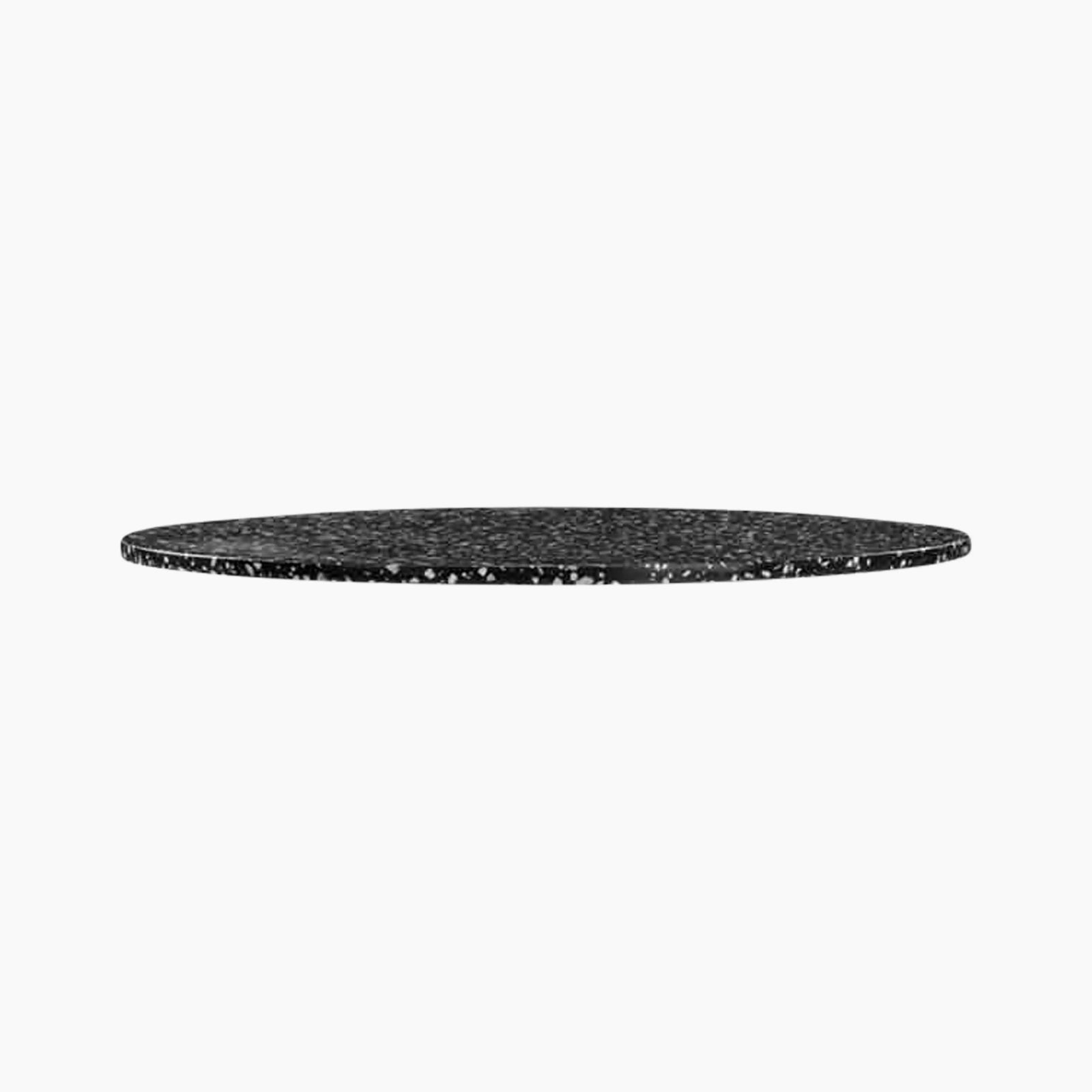 Farrow Round Table Top | Black Terrazzo