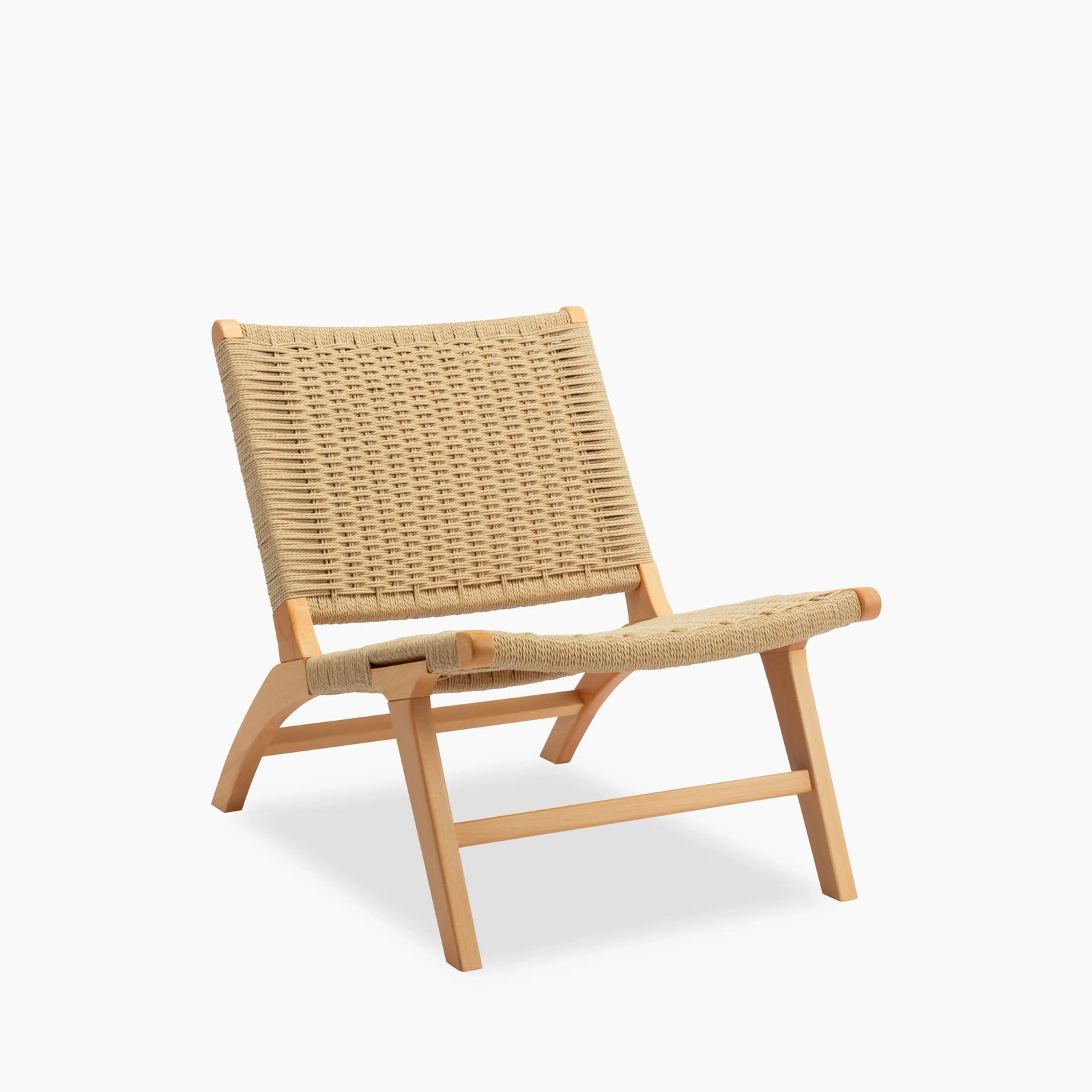 Jensen Accent Chair | Natural Weave & Oak