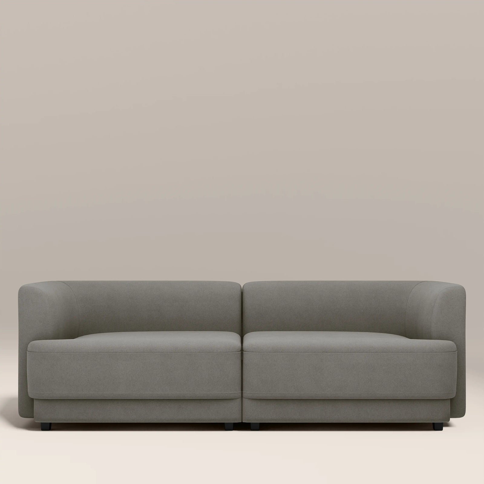 Harley 3 Seater Sofa | Pebble Grey Fabric
