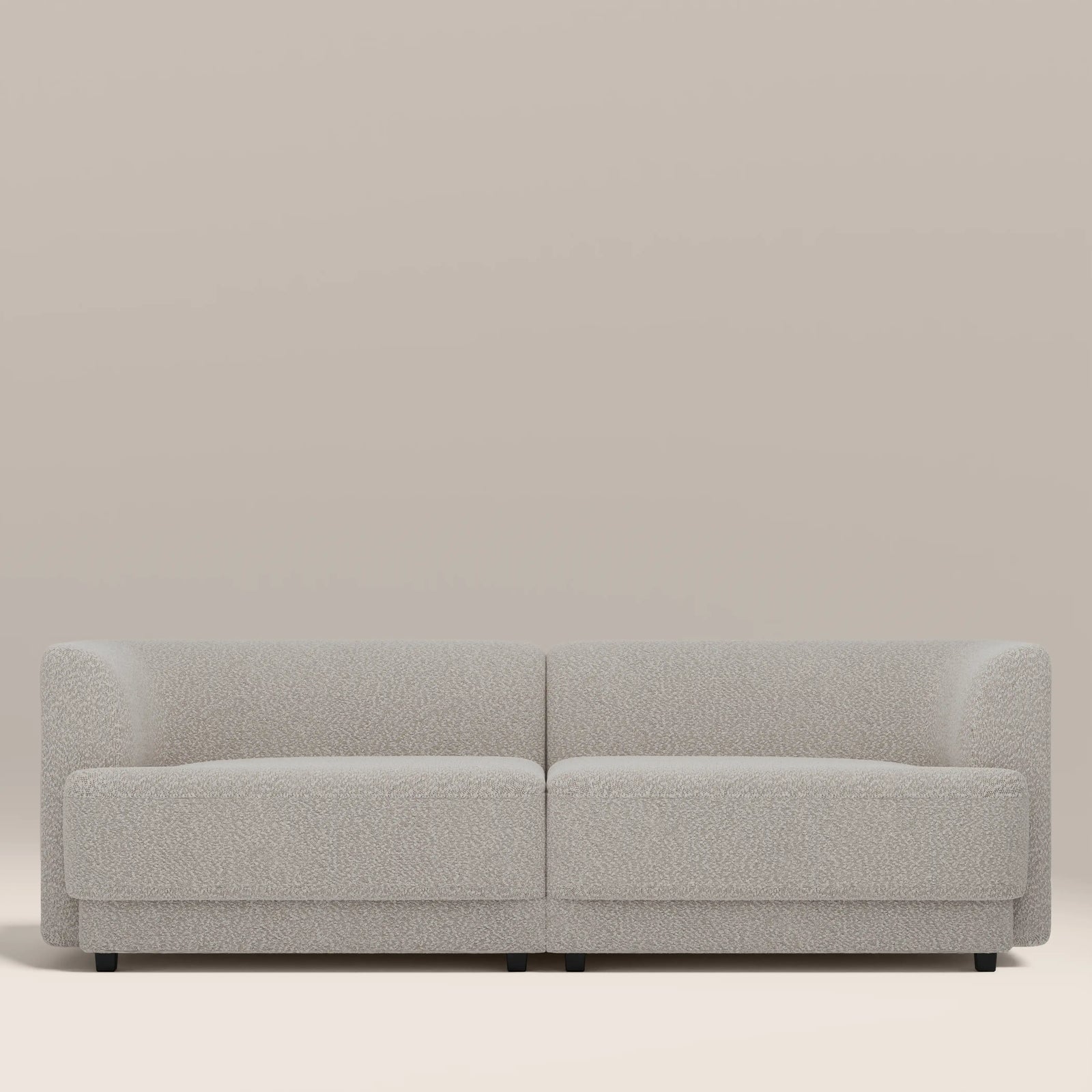 Harley 3 Seater Sofa | Speckled Stone Sustainable Boucle