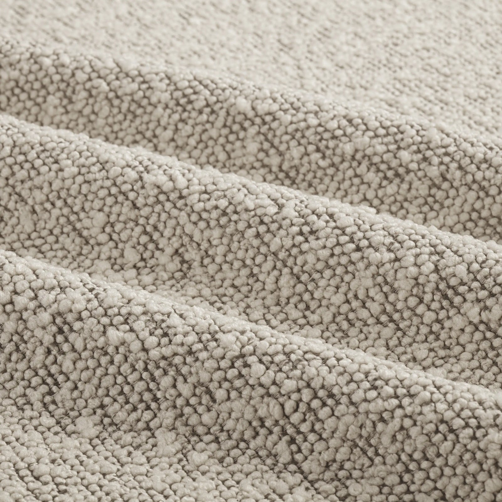 Caleb Wooden Dining Chair| Speckled Stone Sustainable Boucle & Walnut